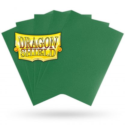Dragon Shield Matte Green Sleeves