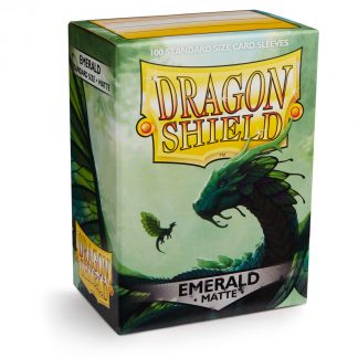 Dragon Shield Standard Sleeves - Matte Emerald (100 sleeves)