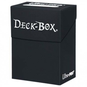 Ultra Pro Deck Box Solid Black