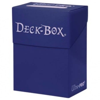 Ultra Pro Deck Box Solid Blue
