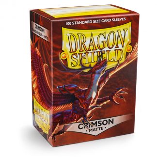 Dragon Shield Matte Crimson Box