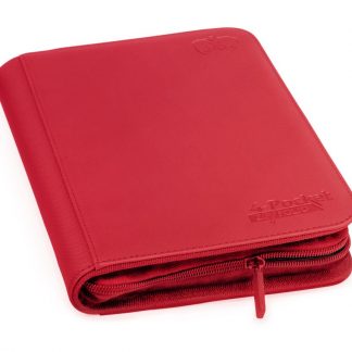 4-pocket zipfolio red