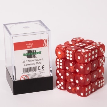 Charming Red dice cube