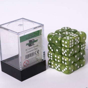 Grass Green dice cube