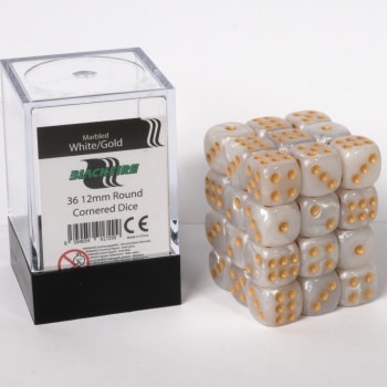 White dice cube