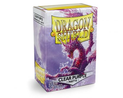 Dragon Shield Clear Purple