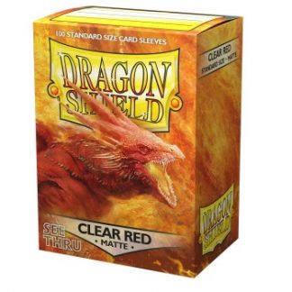 Dragon Shield Clear Red